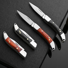 1Pc Mini Stainless Steel Folding Pocket Knife Outdoor Camping Survival Tool picture