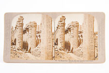 Vue Magnifique Karnak Egypt Stereoview Photo No 57 C.H. Graves V13 picture