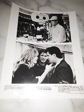 1992 Press Photo Director Norman Rene & Stars on Prelude to a Kiss Movie Set cb4 picture