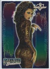 Bonnie Jill Laflin Bench Warmer 2002 Painted Beauties Foil Insert Card 2 of 10 picture