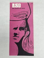 LSD Some Questions and Answers Pamphlet Brochure 1969 U.S. Dept. of Health picture