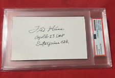 Fred Haise Autograph Apollo 13 NASA Astronaut PSA Signed w/ Special Inscription picture