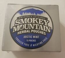 Smokey Mountain Pouches - Arctic Mint - 10 Cans - Nicotine-Free and Tobacco-Free picture