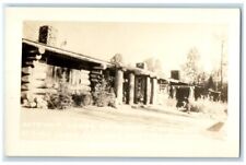 c1920's Gateway Lodge On Hungry Jack Lake Cook County MN RPPC Photo Postcard picture
