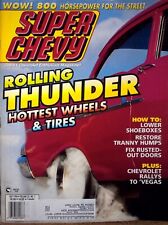 HOTTEST WHEELS TIRES - SUPER CHEVY MAGAZINE, JULY 1996 picture