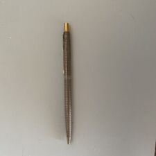 PARKER STERLING SILVER CISELE CLASSIC BALLPOINT With New REFILL picture