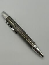 Waterford Writing Instruments Ballpoint Black Ink Pen Silver Gray picture