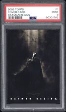 2005 Topps Batman Begins #1 Cover Card PSA 9 Christian Bale POP  3 None Higher picture