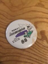 Vintage 80s Pin Button MRSA Back to the 50's Weekend 1988 picture