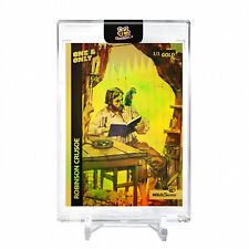 ROBINSON CRUSOE Reading Card 2023 GleeBeeCo #RBRD-G Encased Holo GOLD 1/1 picture