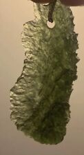 BEAUTIFUL 💚 Genuine moldavite pendant picture