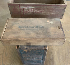 3 - Vintage Wooden Boxes Incl Tasty Pimento Loaf 2lb - Advertising - 9.25
