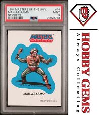 MAN-AT-ARMS PSA 9 1984 Masters of the Universe Sticker #14 picture