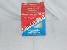 Vintage Purolator Motorvator MP-3 Oil Filter 1989 New In Box  Original Kmart Tag picture