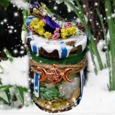 Imbolc Spell Jar To Honor Spring Brigid Fertility Renewal 3.7 Oz Wiccan Spirits picture
