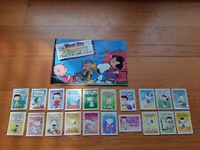 1992 WEET-BIX 'PEANUTS' / CHARLIE BROWN COLLECTOR CARD ALBUM + COMPLETE CARD SET picture
