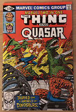 Marvel Two One Thing Quasar #73 Macchio Story, Wilson Art, Chief Tonah Dinosaurs picture