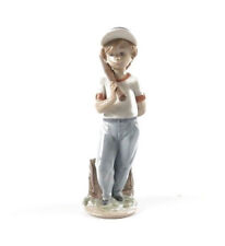 Lladro Gold Can I Play 7610 Porcelain Figurine | Made by Antonio Ramos (New) picture