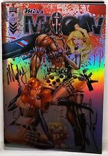 MISS MEOW #1 Jamie Tyndall Deathrage Holo-Foil Variant Cover Signed Kickstarter picture