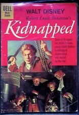 WALT DISNEY KIDNAPPED 1960 DELL GOOD PHOTOCOVER COMICS BOOK IN PLASTIC SLEEVE picture