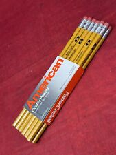 12 NOS Faber Castell American Wood Pencil No 2 Bonded Lead Made in USA NEW VTG picture