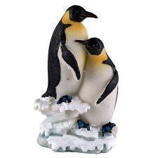 Pair of Emperor Penguins Figurine Resin 4