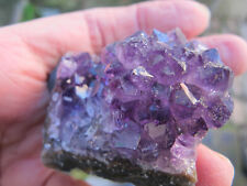 Amethyst Crystal Healing Natural Deep purple specimen intuition Immune System picture