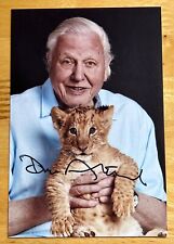 Sir David Attenborough, Life on Earth, The Living Planet, Photo, Hand Signed,6x4 picture