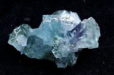 72g Natural Blue And White porcelain Fluorite Mineral Specimen /Yaogangxian picture