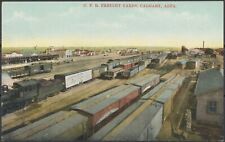 1910s Canada ~ Calgary, Alta. ~ C.P.R. Freight Yards ~ Pub: Royal Curio & News picture