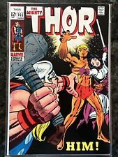 Thor #165 1969 Key Marvel Comic Book 1st Full Appearance Of HIM (Adam warlock) picture