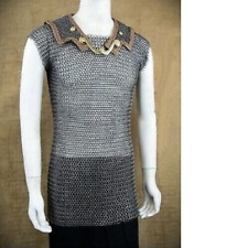 Lorica Hamata Roman Knight Medieval 16G Chainmail Armor M size picture