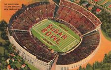 Postcard The Sugar Bowl (Tulane Stadium) New Orleans, Louisiana LA picture
