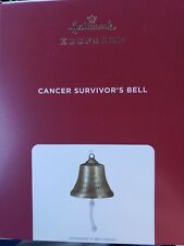 2021 Hallmark Keepsake Ornament  Cancer Survivor's Bell  NIB     picture
