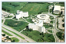 c1950's Aerial View Main Campus University of Calgary Alberta Canada Postcard picture