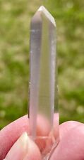 2.” REIKI CHARGED  LEMURIAN SEED QUARTZ  LASER WAND POWER HEAL BRAZIL MINED 10gr picture