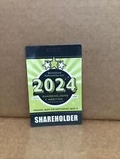 BERKSHIRE HATHAWAY 2024 shareholder meeting credential badges (1 PASS) May 4 picture