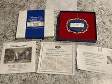 White House Christmas Ornament 2000 with Box and Papers 200th Anniversary I#y43 picture