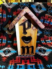 Bird house- show the love your your significant othermade with your initials picture