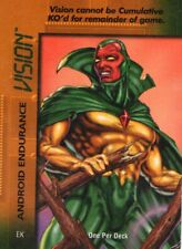 1995 The Avengers: VISION - OVERPOWER (Marvel) [EXCELLENT] ANDROID ENDURANCE picture