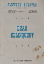 Dear Delinquent 1957 Aldwych Theatre Programme.Patrick Cargill/Anna Massey+ picture