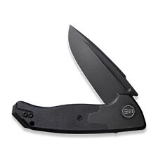 WE KNIFE Press Check Frame Lock 20078B-1 Knife 20CV Stainless/Black G10/Titanium picture