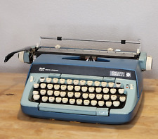 Vintage SCM Smith Corona Galaxie Twelve 12 Portable Typewriter Tested picture