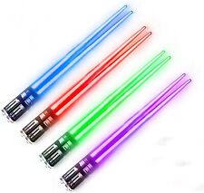 LightSaber Chopsticks Light Up Star Wars Led Glowing Saber Chop Sticks 4 Pairs picture