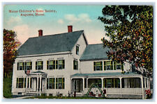 1918 Playground, Maine Children's Home Society Augusta Maine ME Postcard picture