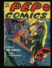 Pep Comics #10 Fair 1.0 Golden Age Superhero The Shield Archie 1940 picture