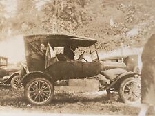 1923 1924 1925 FORD MODEL T 3-DOOR TOURING CAR small automobile photograph picture