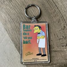 Vintage Keychain The Simpsons Moe 1999 Great Condition Fast Shipping 🔥🍻 picture
