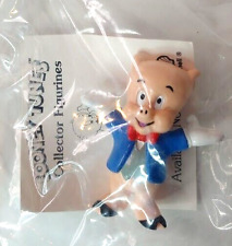 Porky Pig Looney Tunes Applause Collector Figurine PVC Shell Oil 1990 picture
