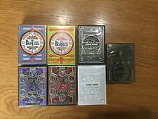 THEORY 11 Playing Cards Lot of 7 Sealed Avengers Beatles Dune Star Wars New Th11 picture